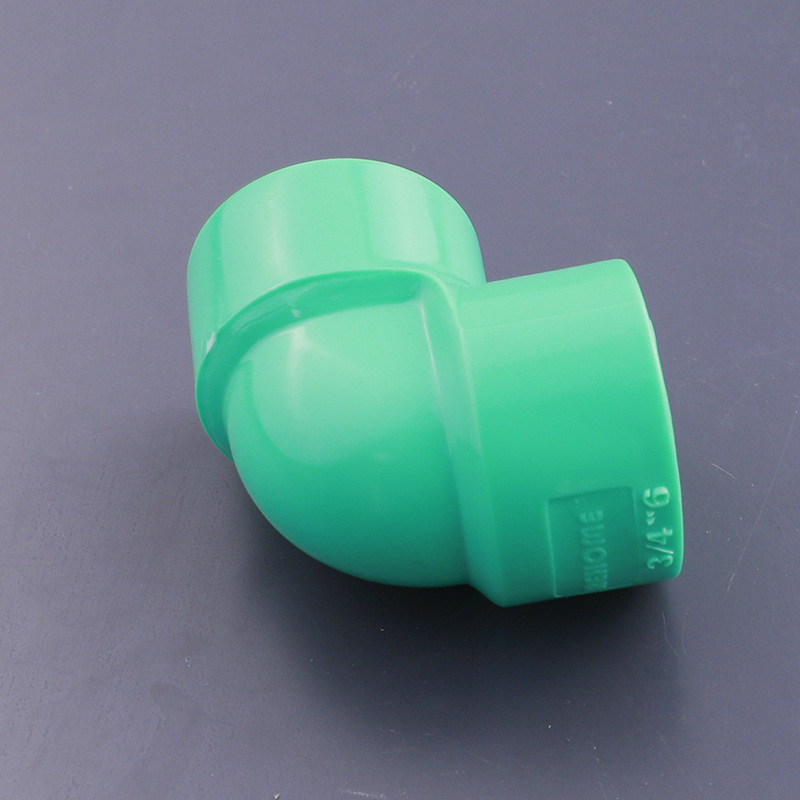 Hot selling factory wholesale high-quality pipes and fittings 1/2 PVC thread Plastic 90 deg elbow