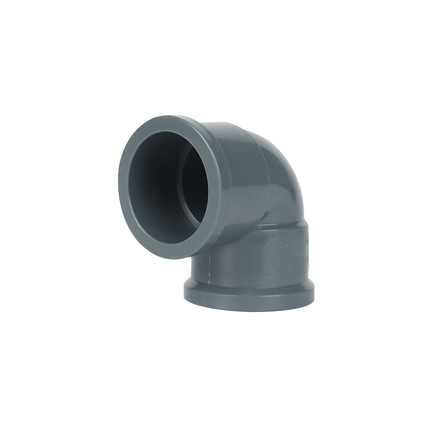 Factory wholesale high quality plastic pvc pipe plumbing fittings manufacturers 1/2 PVC 90 DEG Elbow fitting