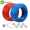 pex a fittings plumbing pipes water evoh pex-a buy tool trade 3/4 12mm black pex-b 20mm insulation and fitting pipe