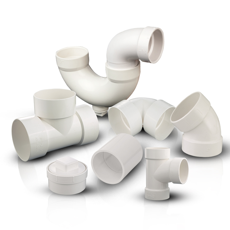 Factory wholesale high quality pvc pipe plumbing fittings manufacturers plastic PVC 90 deg elbow