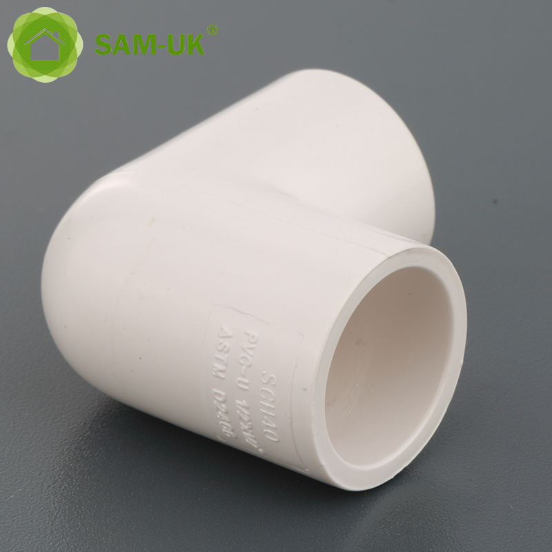 sam-uk Factory wholesale high quality plastic pvc pipe plumbing fittings manufacturers PVC 90 deg water female elbow pipe fitting