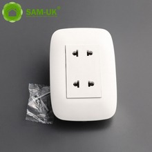 Luxury Cambodia Electrical Europe Universal South African Wall Power Sockets Mount Round Australian