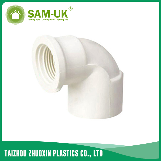 PVC reducing threaded elbow for water supply GB/T10002.2