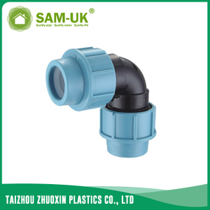 PP 90 degree elbow for irrigation water