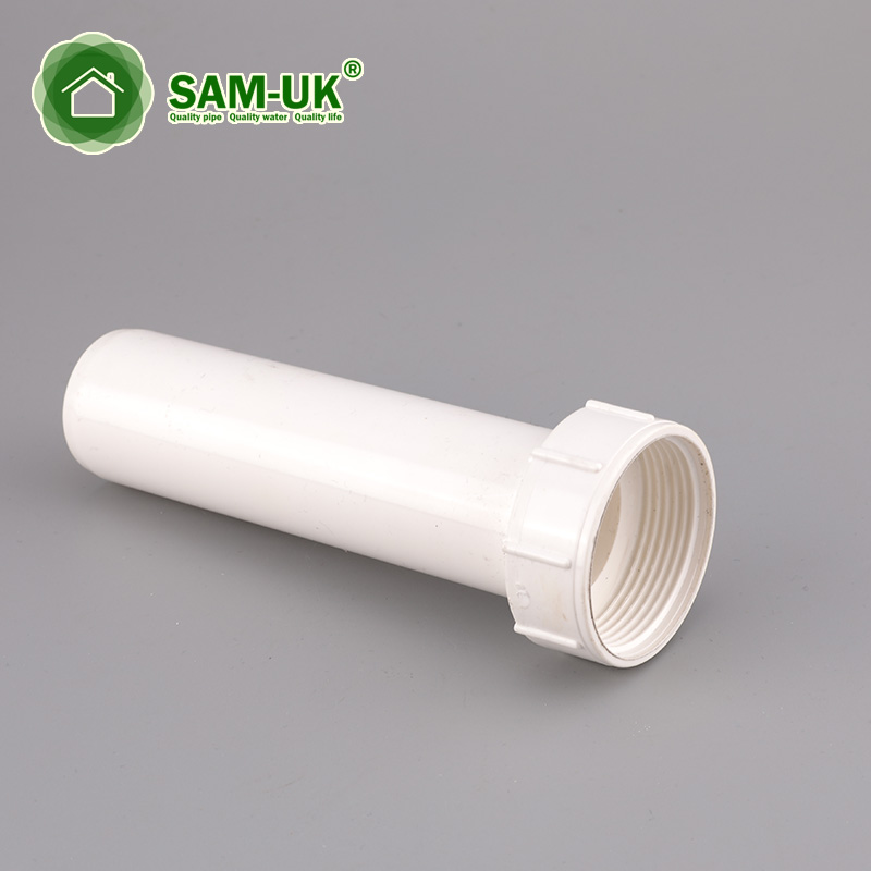 1-1/2 Inch Plastic Schedule 40 PVC Tail Piece for Water Drain