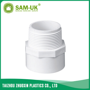 PVC male adapter for water supply Schedule 40 ASTM D2466