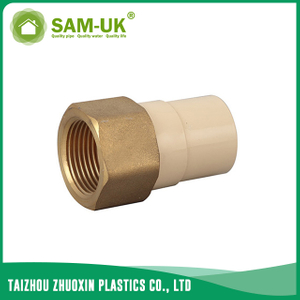 CPVC female brass coupling for water supply Schedule 40 ASTM D2846