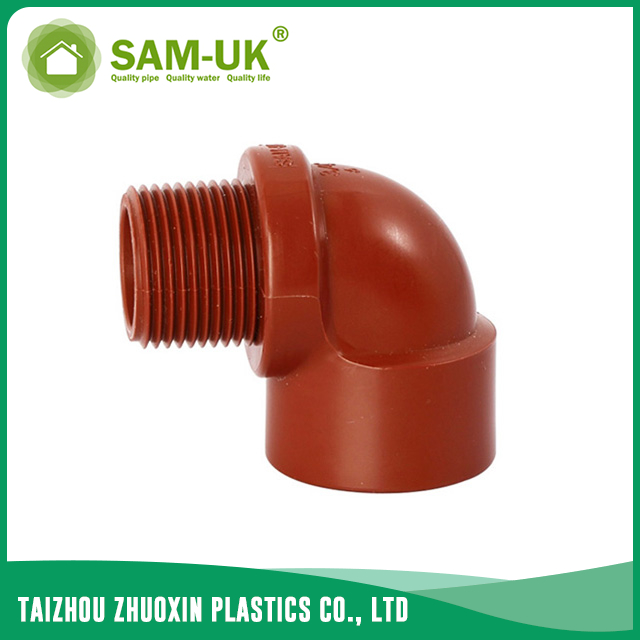 PPH threaded elbow for hot water