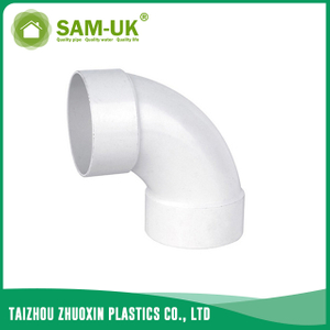 PVC drain pipe bend for drainage water ASTM D2665