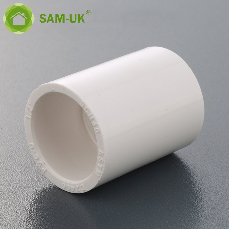 PVC pipe coupling for water supply Schedule 40 ASTM D2466 
