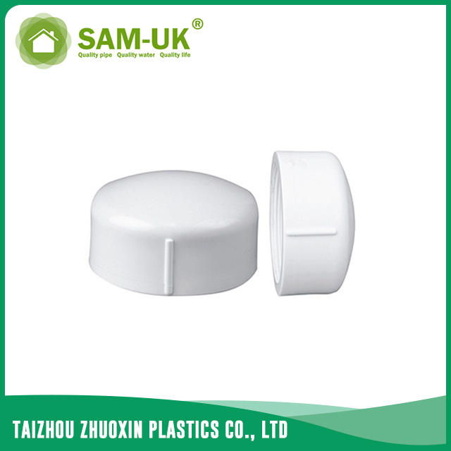 PVC threaded cap for water supply BS 4346