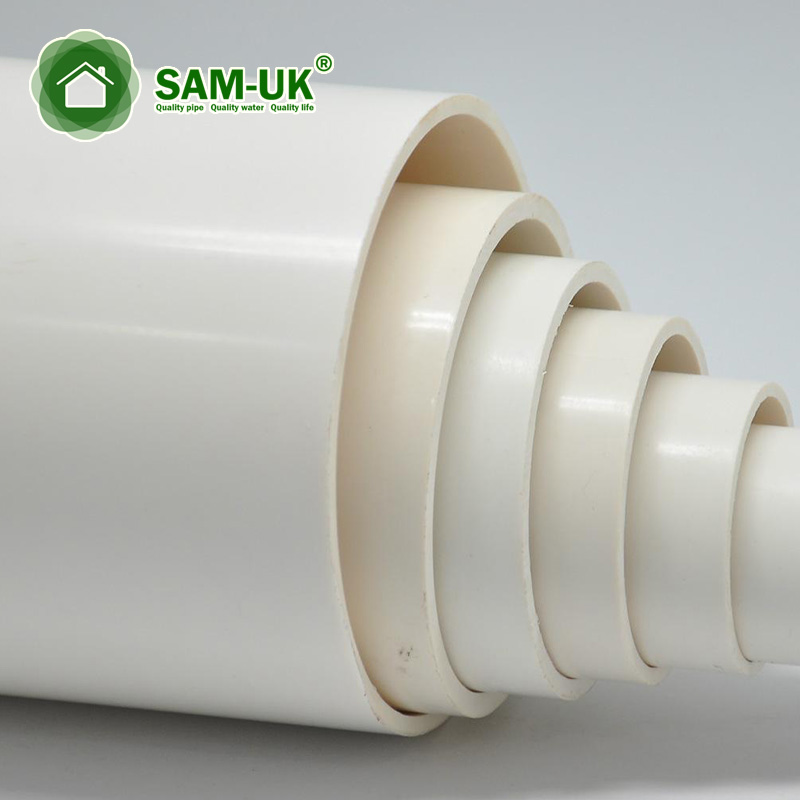6 in x 10 ft solid pvc sewer drain pipe for kitchen sink