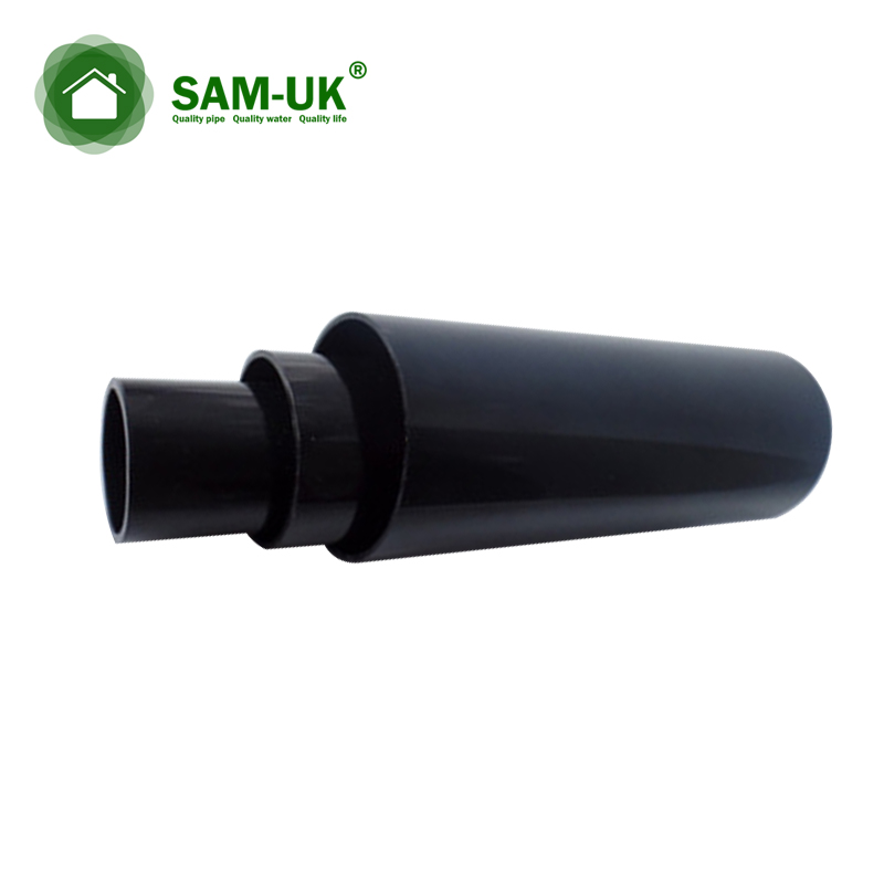 black 4 inch Schedule 40 thin wall kitchen sink PVC pipe
