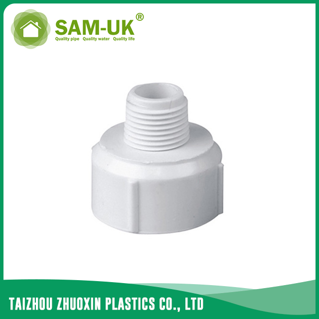 PVC thread reducer for water supply BS 4346