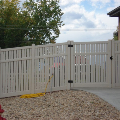 Gate For Semi-privacy Fence