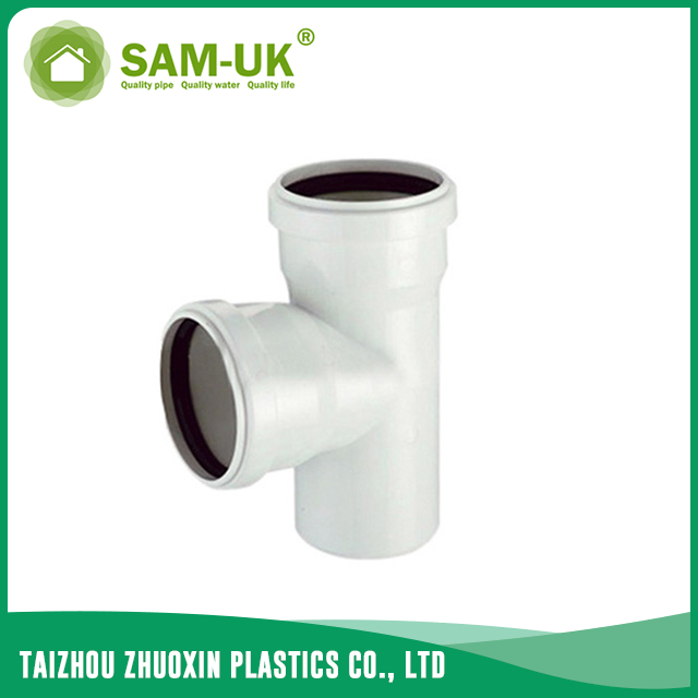 PVC sewer socket tee for drainage water NBR 5688