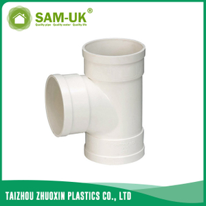 PVC waste pipe tee for drainage water