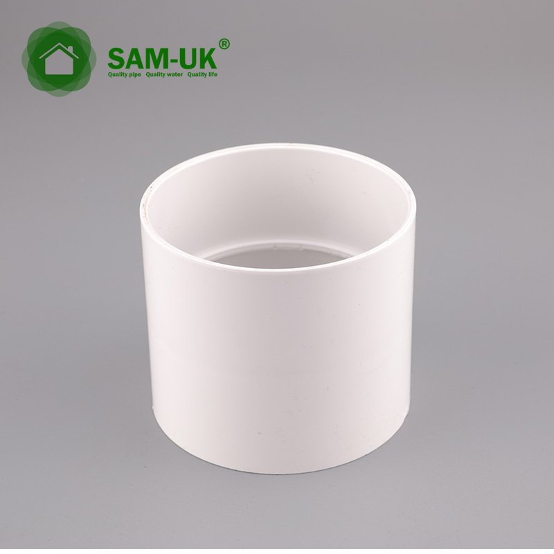 4 inch schedule 40 PVC drain pipe repair coupling from China Manufacturer Taizhou Zhuoxin